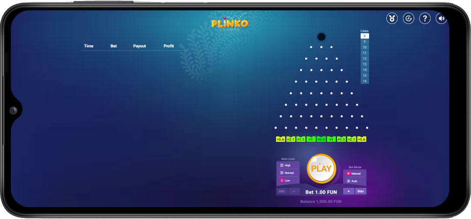 Stáhněte si Plinko na Android zdarma