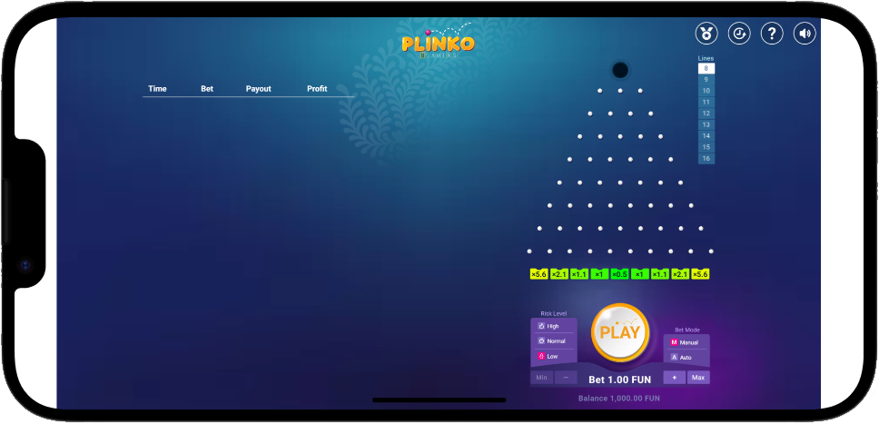 Stáhněte si Plinko na iOS zdarma